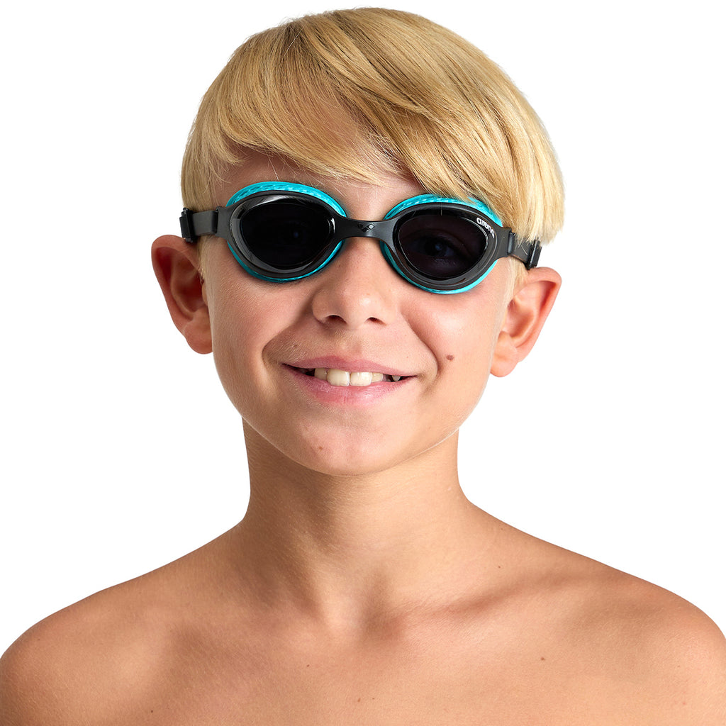 AIR JUNIOR SWIMMING GOGGLES - SMOKE BLACK - JUNIOR