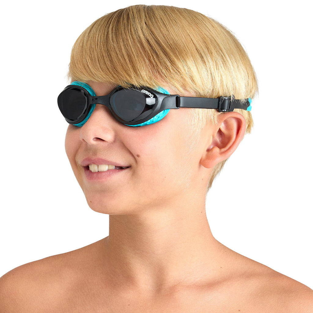 AIR JUNIOR SWIMMING GOGGLES - SMOKE BLACK - JUNIOR